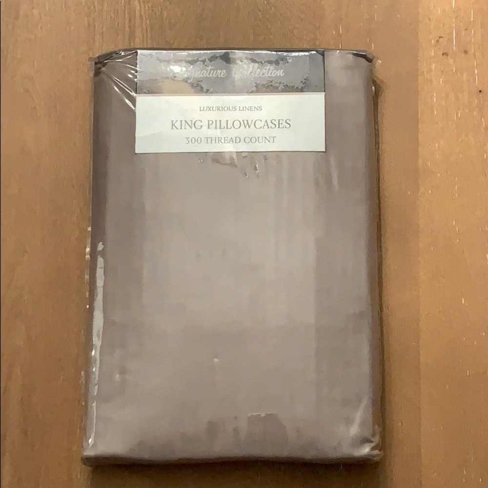 King Pillowcases 300 Thread Count